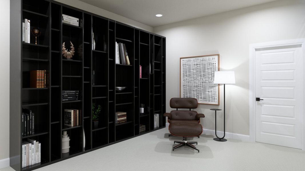 Representative furnished interior of a home built from the The Isleworth by Trumark Homes in RainDance, Windsor (Image 23).