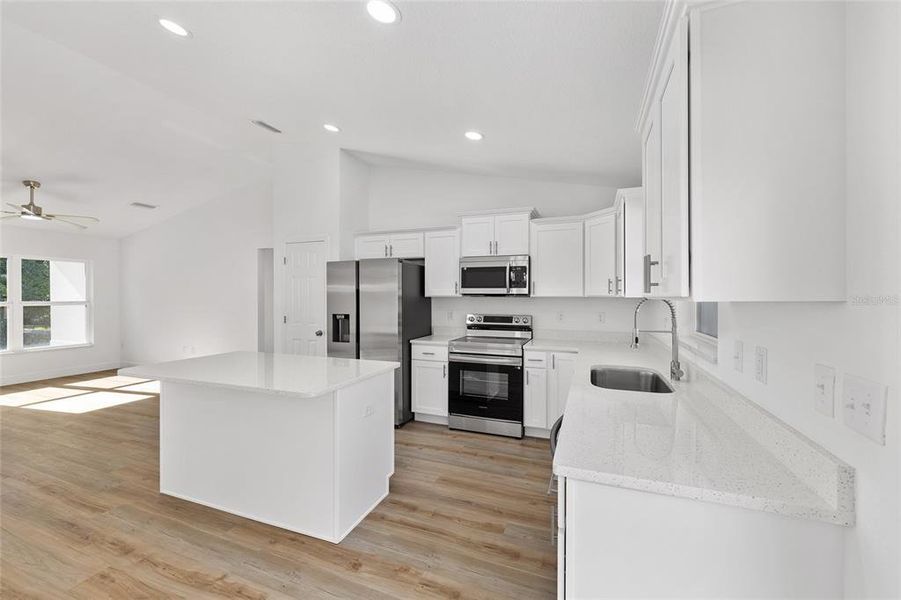 Furnished interior view inside a new home in , Summerfield (Image 5). Furnished interior view inside a new home in , Summerfield (Image 5).