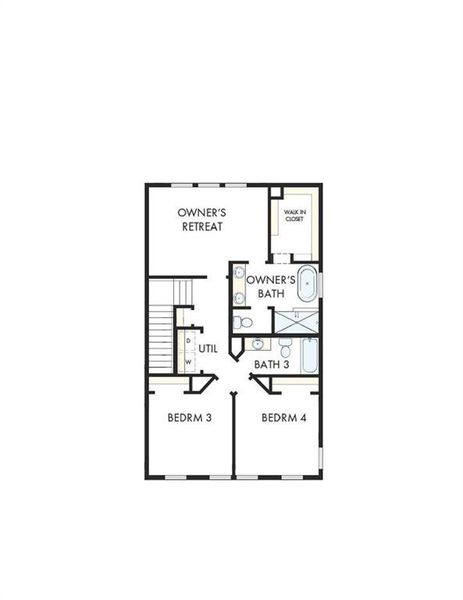 2D floor plan layout of this home in Celesta, Scottdale, GA (Image 4). 2D floor plan layout of this home in Celesta, Scottdale, GA (Image 4).