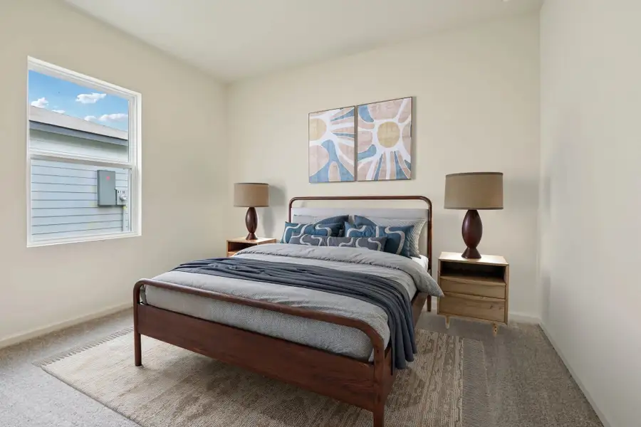 Representative furnished interior of a home built from the Firefly by Starlight Homes in Cottonwood Creek, San Marcos (Image 5).