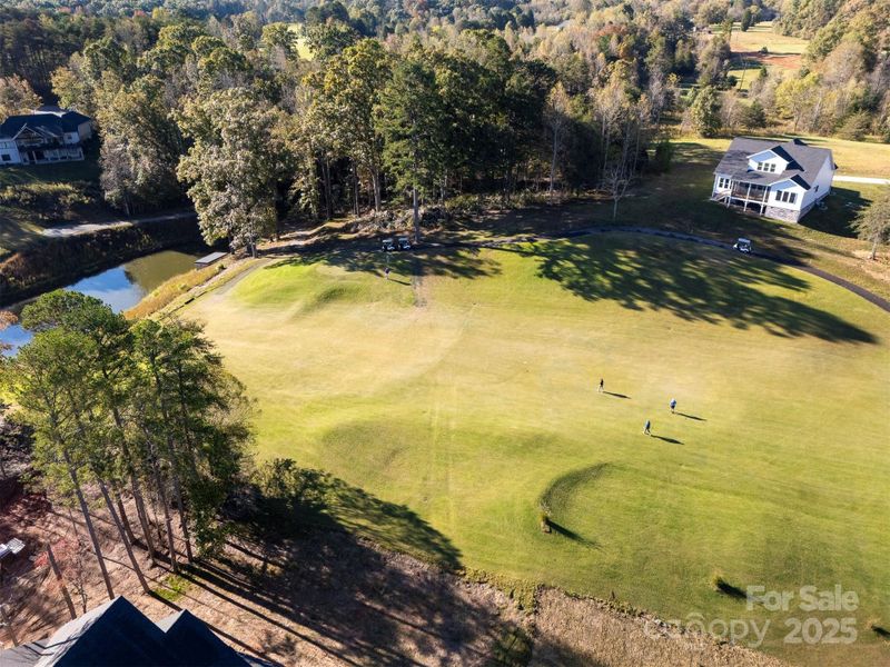 Hole at fairway 1 Hole at fairway 1
