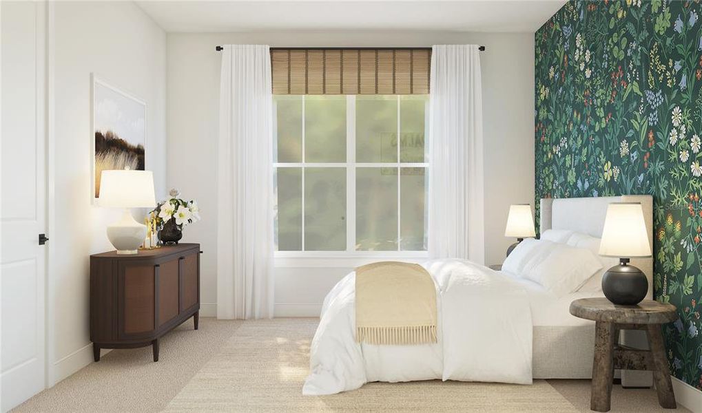 Furnished interior view inside a new home in Eden Preserve, Altamonte Springs (Image 18).