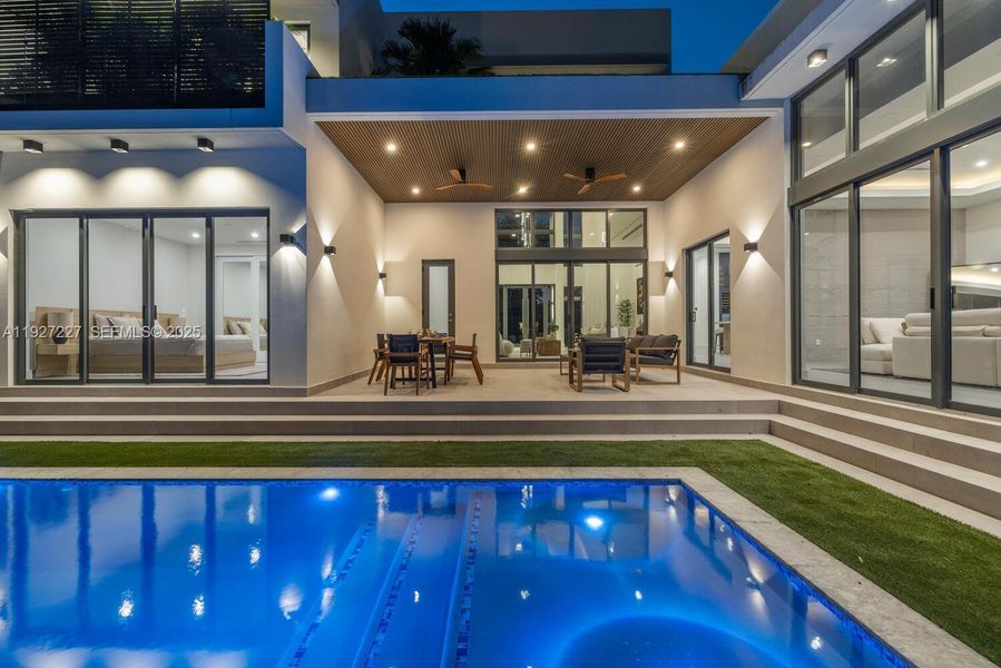 Exterior details and patio area of a home in , Biscayne Park (Image 31). Exterior details and patio area of a home in , Biscayne Park (Image 31).