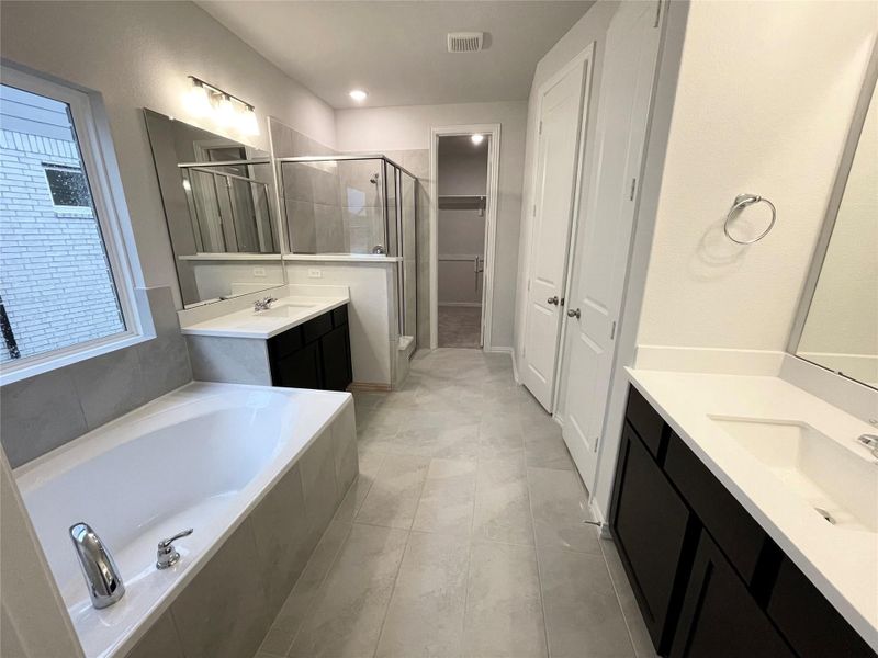 Furnished interior view inside a new home in Southern Pointe, College Station (Image 9). Furnished interior view inside a new home in Southern Pointe, College Station (Image 9).