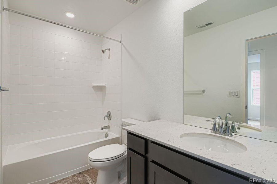 Furnished interior view inside a new home in Sterling Ranch: The Skyline Collection, Littleton (Image 7).