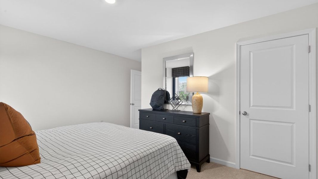 Furnished interior view inside a new home in Eagle Creek, Fuquay Varina (Image 24). Furnished interior view inside a new home in Eagle Creek, Fuquay Varina (Image 24).