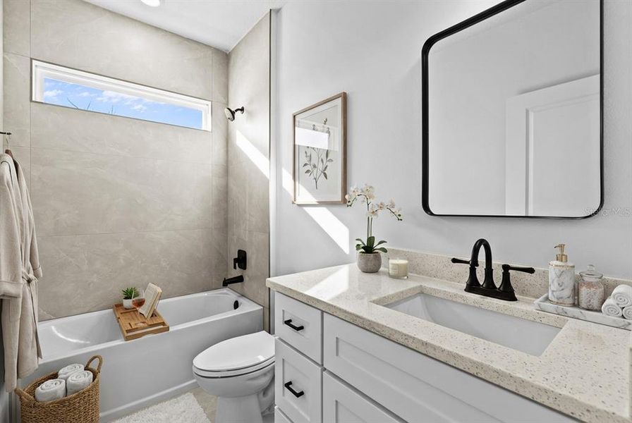 Furnished interior view inside a new home in , Orlando (Image 5).