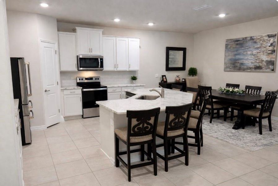 Furnished interior view inside a new home in Coddington, Bradenton (Image 6).