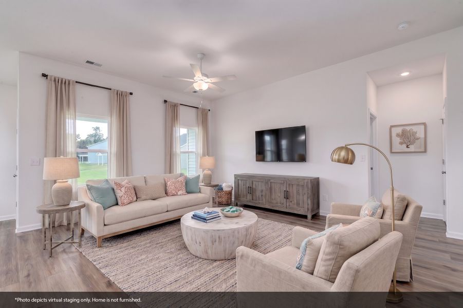 Furnished interior view inside a new home in Garden Grove, Conway (Image 7).
