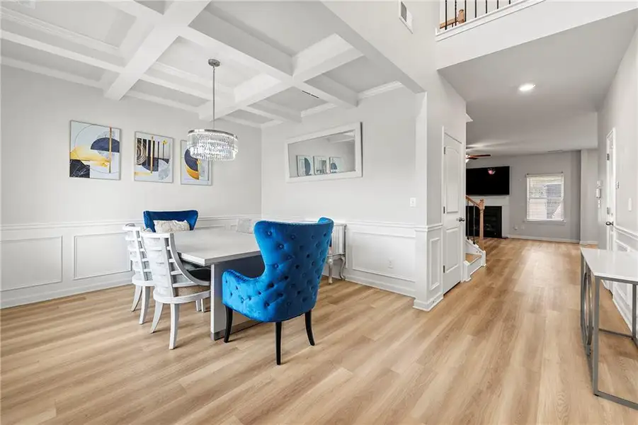 Furnished interior view inside a new home in , Loganville (Image 17).