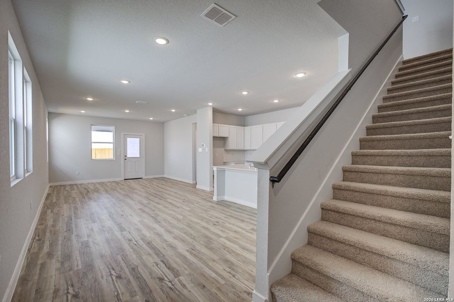Spacious, unfurnished interior of a new home in Millican Grove, San Antonio (Image 22). Spacious, unfurnished interior of a new home in Millican Grove, San Antonio (Image 22).