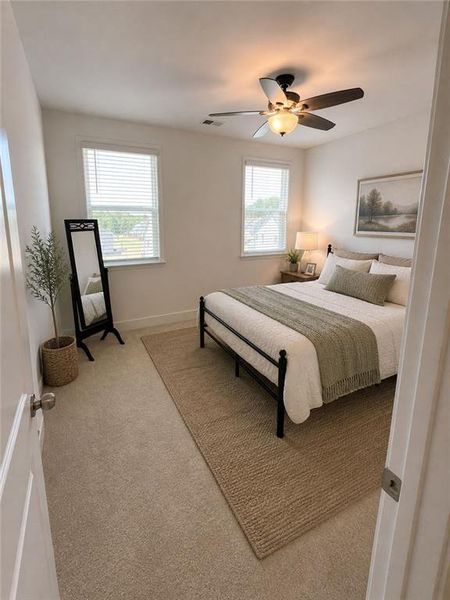 Furnished interior view inside a new home in , Dallas (Image 6).