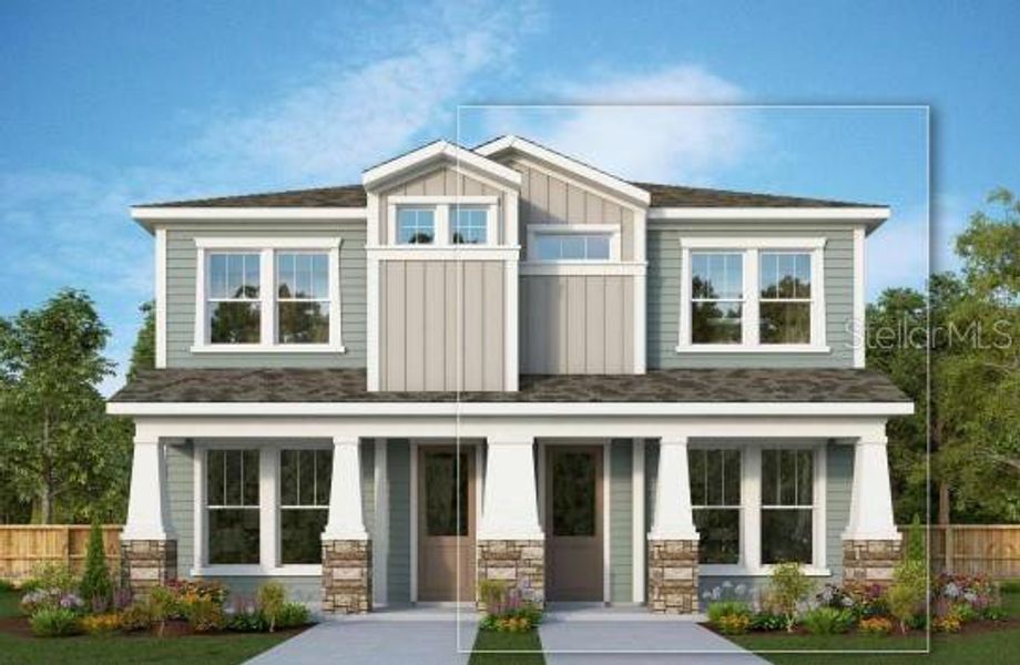 Front Exterior **Paint Colors May Vary