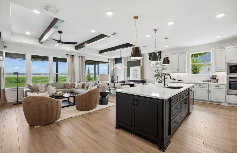 Representative furnished interior of a home built from the Palmary by Del Webb in Del Webb Sugar Land at Ryehill, Rosenberg (Image 8).