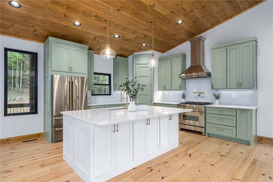 Furnished interior view inside a new home in , Morganton (Image 8).