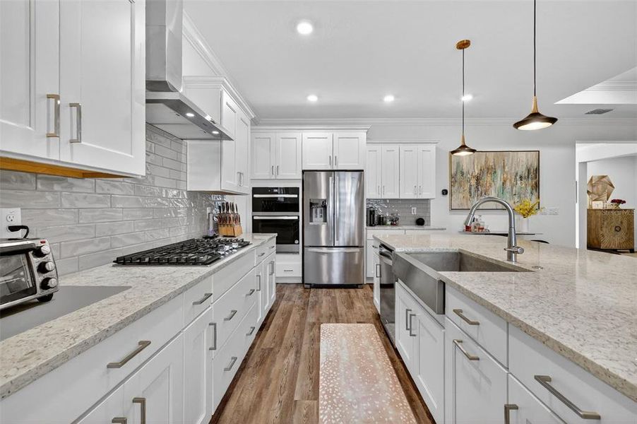 Furnished interior view inside a new home in , Ocala (Image 26).