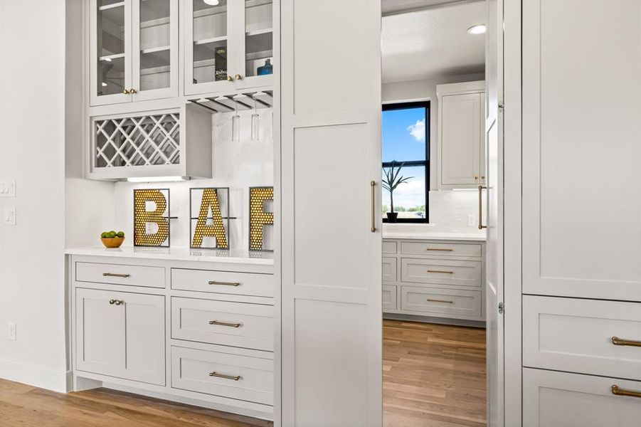 Dry Bar with Wine and Glass Rack Dry Bar with Wine and Glass Rack