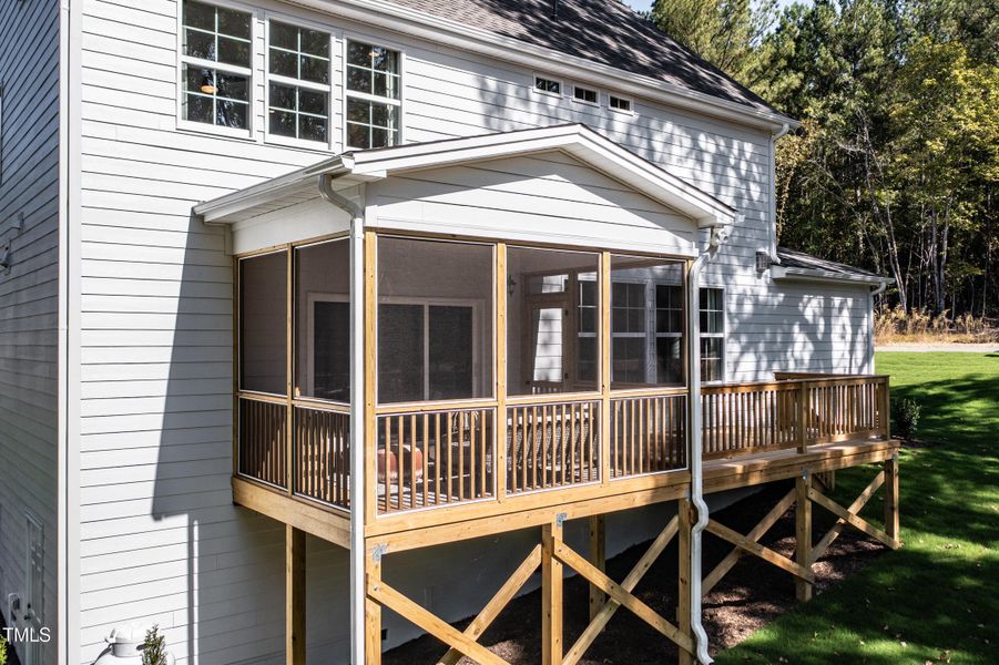 (61) Grayson by HHHunt Homes -Rear Home