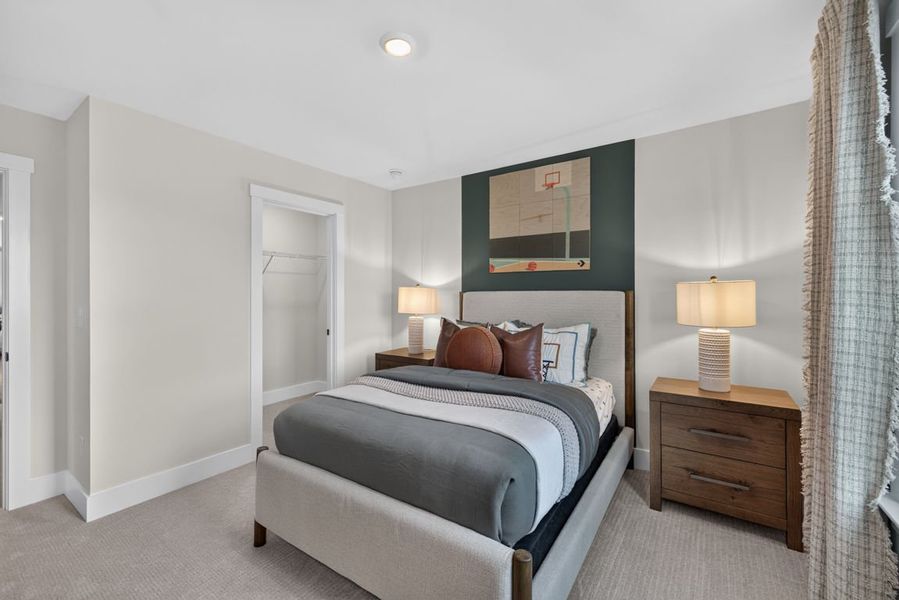 Representative furnished interior of a home built from the Wynfield by Pulte Homes in Everhour, Newnan (Image 67).