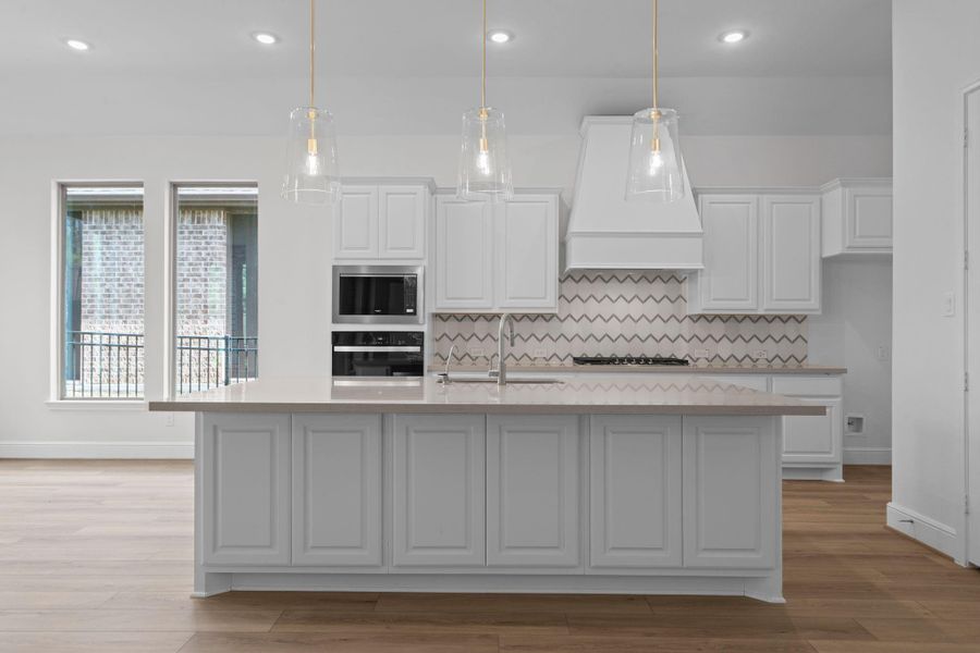 Furnished interior view inside a new home in Chambers Creek, Willis (Image 5).