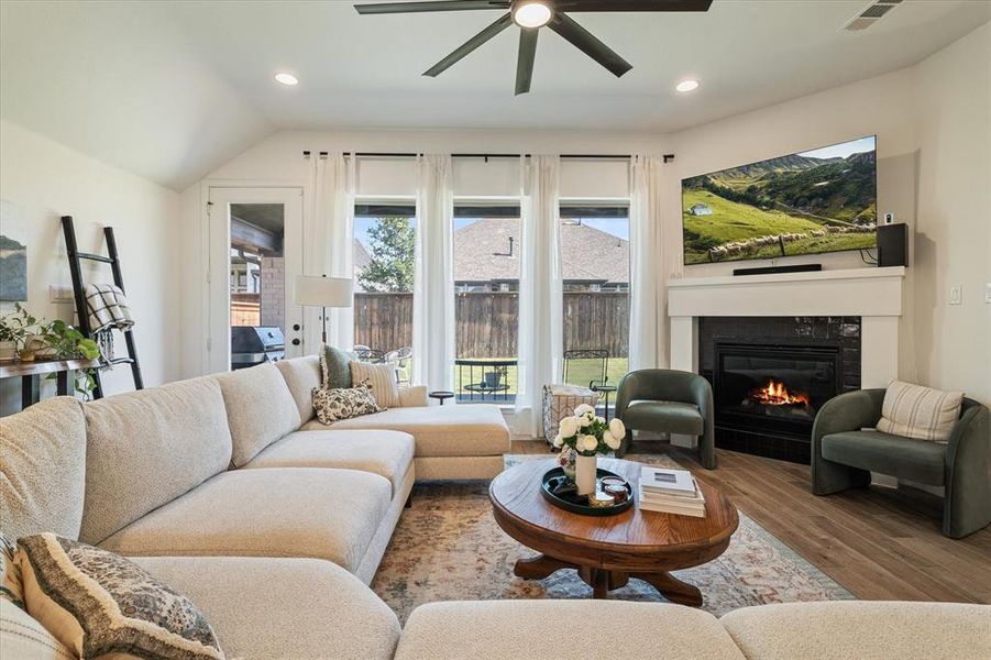Furnished interior view inside a new home in Cambridge Crossing 50', Celina (Image 15). Furnished interior view inside a new home in Cambridge Crossing 50', Celina (Image 15).