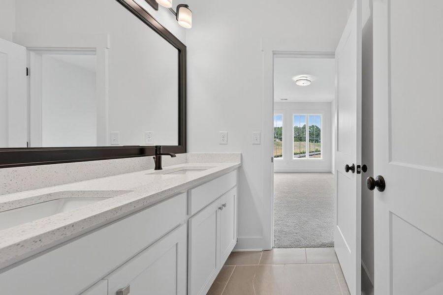 Furnished interior view inside a new home in Livingstone Park, Kennesaw (Image 7).