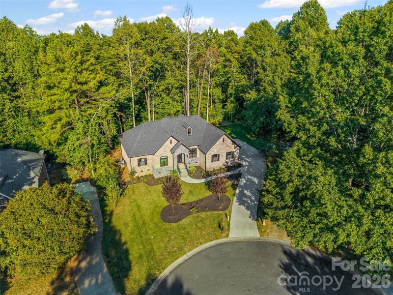 Front exterior of a new home in , Clover, SC, highlighting curb appeal (Image 24).