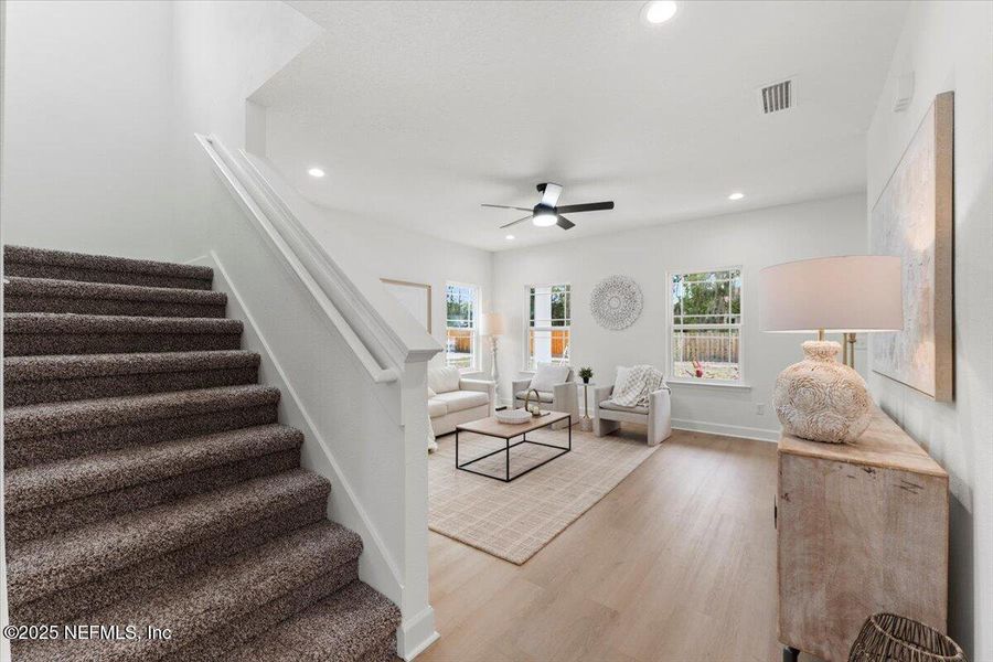Furnished interior view inside a new home in , Fleming Island (Image 7).
