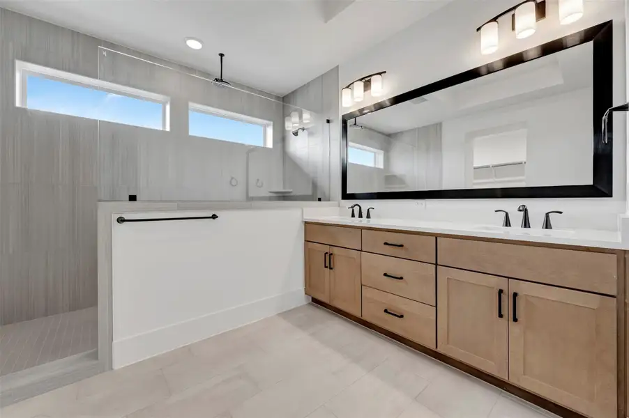 Furnished interior view inside a new home in Easthaven at Bridgeland Central - Horizon Collection, Cypress (Image 10).