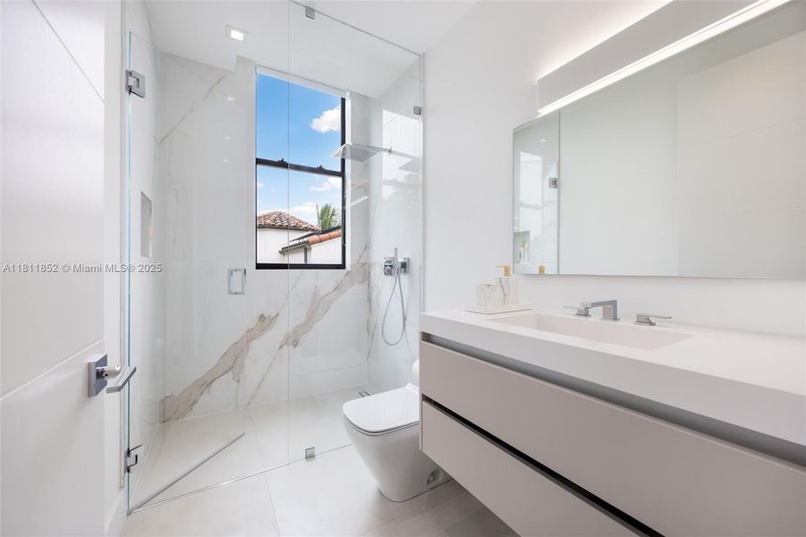 Furnished interior view inside a new home in , Miami Beach (Image 12). Furnished interior view inside a new home in , Miami Beach (Image 12).