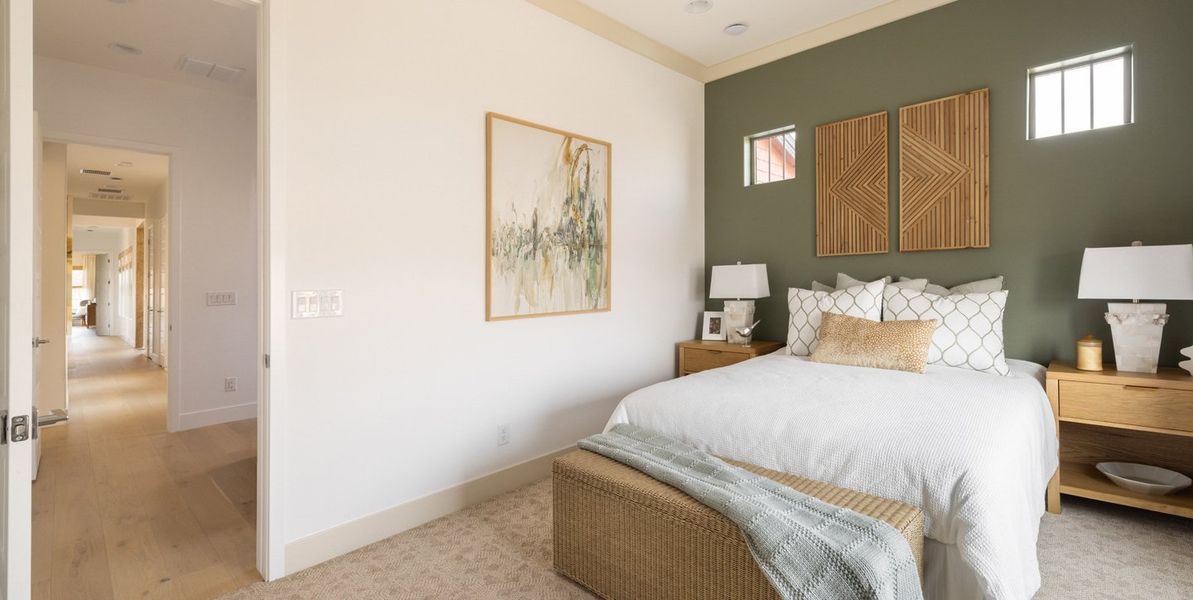 Furnished interior view inside a new home in Overlook at The Dells, Prescott (Image 28). Furnished interior view inside a new home in Overlook at The Dells, Prescott (Image 28).