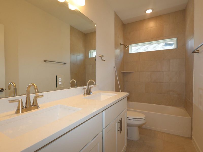 Furnished interior view inside a new home in Heritage, Dripping Springs (Image 20).