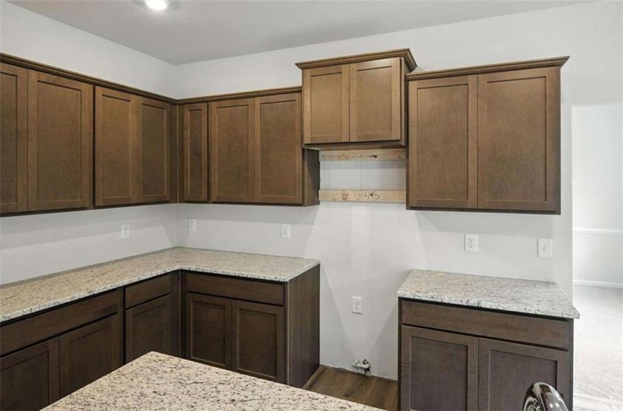 Furnished interior view inside a new home in Creekside Landing, Dallas (Image 7).