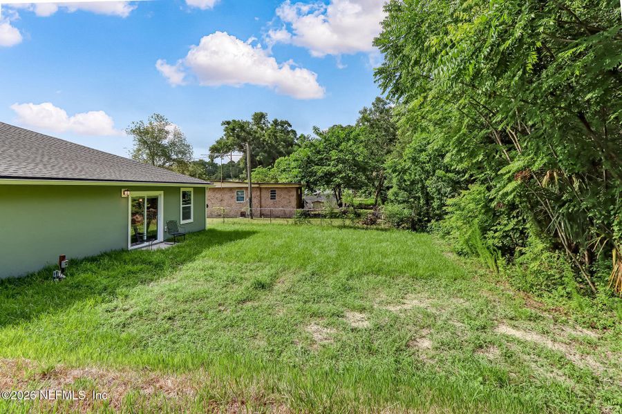Exterior details and patio area of a home in , Jacksonville (Image 4). Exterior details and patio area of a home in , Jacksonville (Image 4).