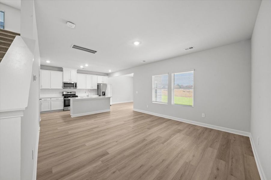 Spacious, unfurnished interior of a new home in The Farm at Wells Creek - Heritage Collection, Gray Court (Image 15).
