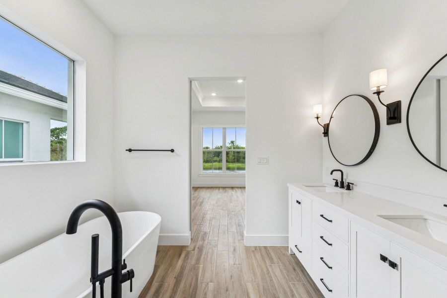 Furnished interior view inside a new home in , Stuart (Image 6). Furnished interior view inside a new home in , Stuart (Image 6).