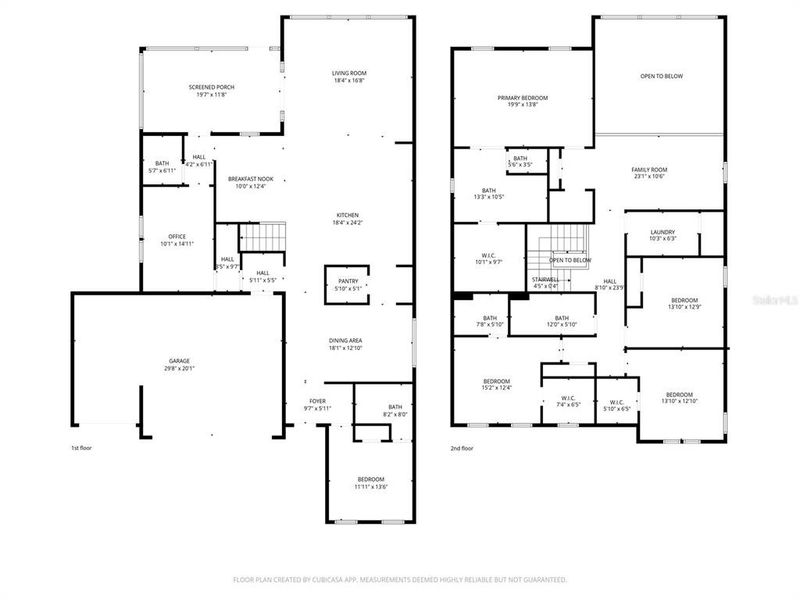 2D floor plan layout of this home in , Minneola, FL (Image 6). 2D floor plan layout of this home in , Minneola, FL (Image 6).