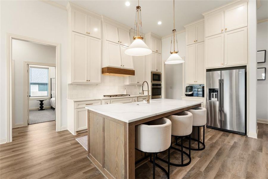 Furnished interior view inside a new home in , Woodway (Image 10).