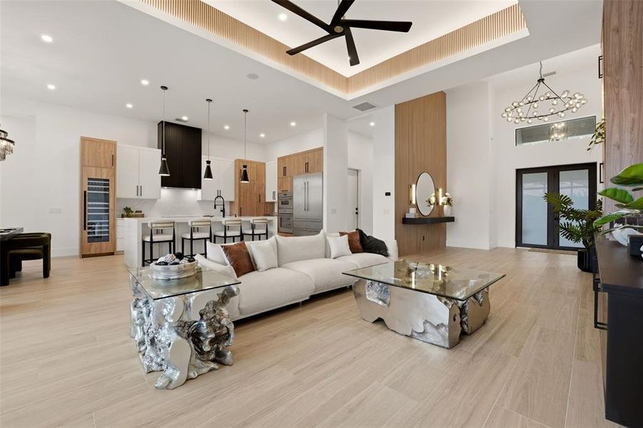 Furnished interior view inside a new home in , Sarasota (Image 10).
