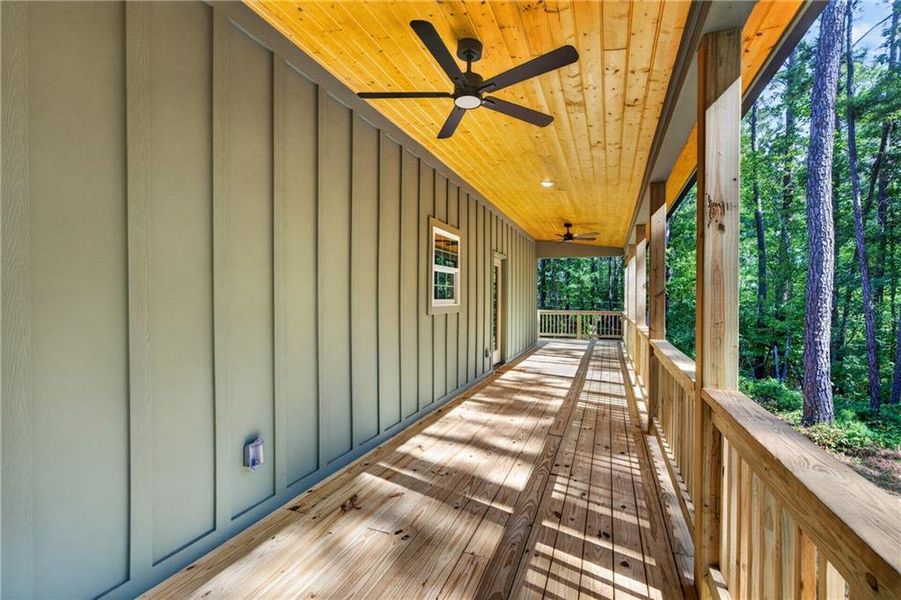 Exterior details and patio area of a home in , Sparta (Image 18).