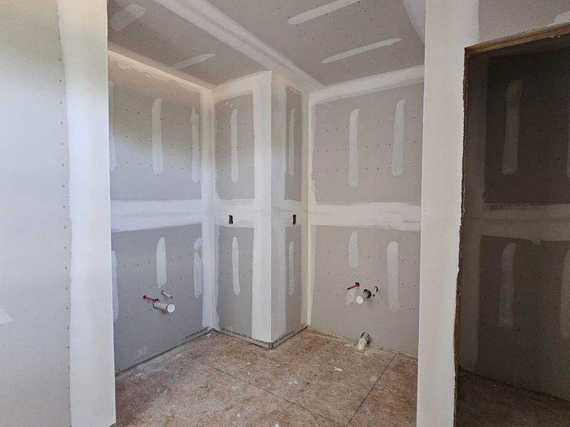 In-progress construction of a new home in Springvale, Fuquay Varina, NC (Image 64).