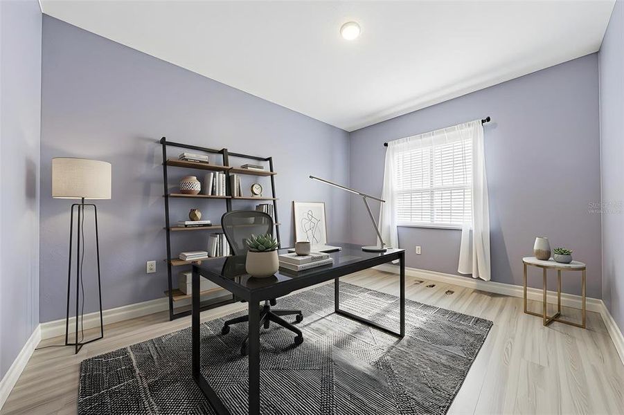 Furnished interior view inside a new home in Geneva Landings, Davenport (Image 14).