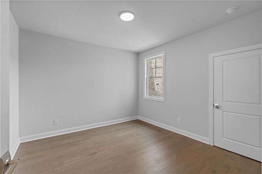Spacious, unfurnished interior of a new home in Ward's Crossing Townhomes, Johns Creek (Image 32). Spacious, unfurnished interior of a new home in Ward's Crossing Townhomes, Johns Creek (Image 32).