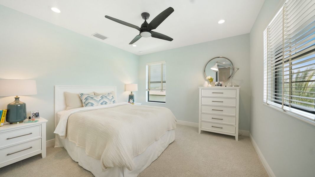 Representative furnished interior of a home built from the Artistry by Neal Communities in Grand Park, Sarasota (Image 13).