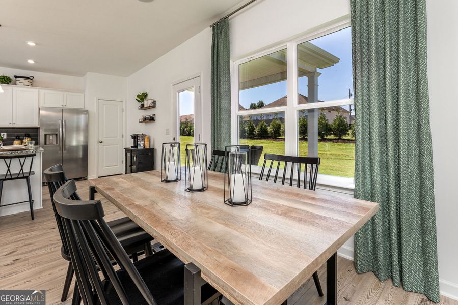 Furnished interior view inside a new home in Cobblestone Crossing Commons, Byron (Image 11).