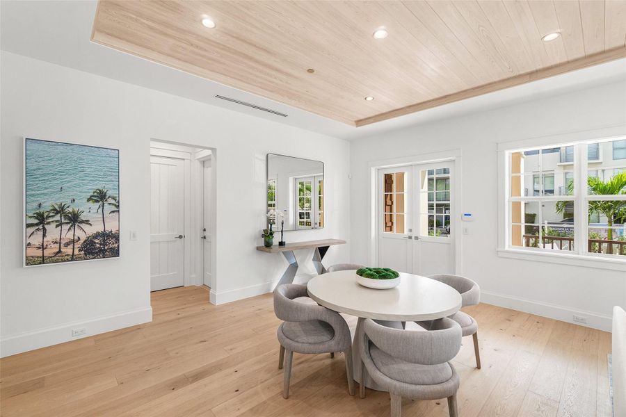 Furnished interior view inside a new home in , Delray Beach (Image 33). Furnished interior view inside a new home in , Delray Beach (Image 33).