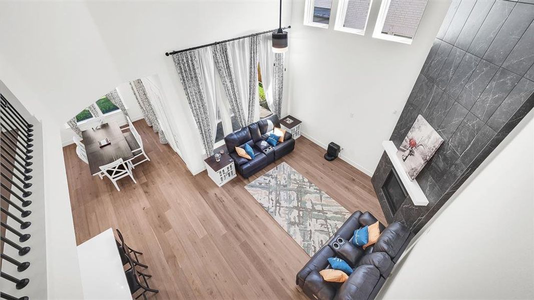 Furnished interior view inside a new home in Bel Air Village, Sherman (Image 25).