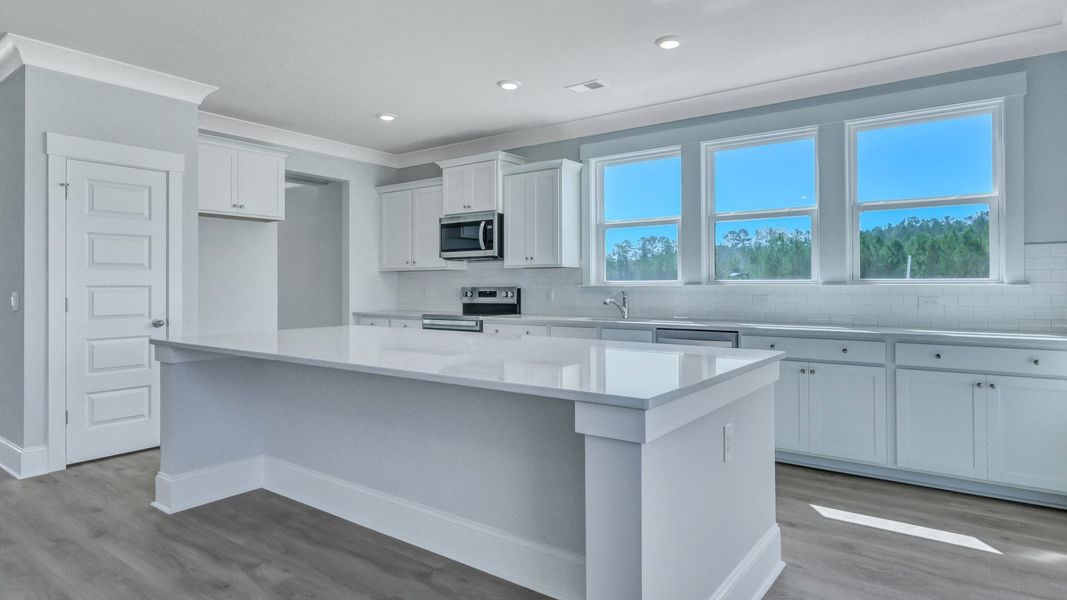 Furnished interior view inside a new home in Berkeley Bay, Ridgeville (Image 4).