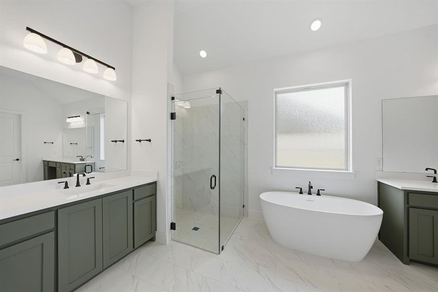 Furnished interior view inside a new home in Quail Hollow, Rockwall (Image 15).