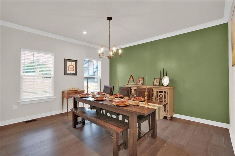 Furnished interior view inside a new home in , Fayetteville (Image 8).